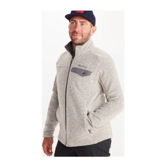 MARMOT Men’s Poacher Pile Jacket - Slate Grey Heather - Picture 13 of 13